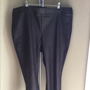NWT CHICOS Brown Jeggings 16 P size 3 P